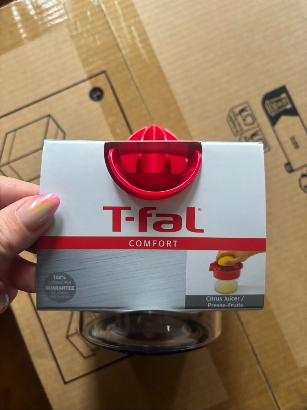T-fal Comfort Red Citrus Juicer